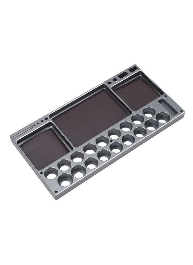 Thoraya RC Screwdriver Storage Rack Organizer Holder RC Tools Stand for RC Cars Trucks Drones Helicopters Airplanes Boats Models Titanium  - Image 5
