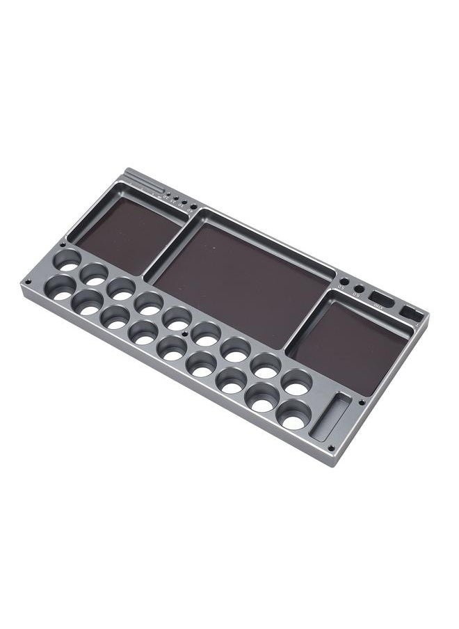 Thoraya RC Screwdriver Storage Rack Organizer Holder RC Tools Stand for RC Cars Trucks Drones Helicopters Airplanes Boats Models Titanium  - Image 3