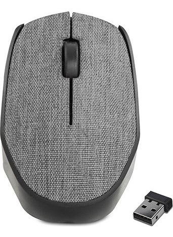 Everest KM-218 USB Gray 2.4Ghz Fabric Surface Wireless Mouse  - Image 2