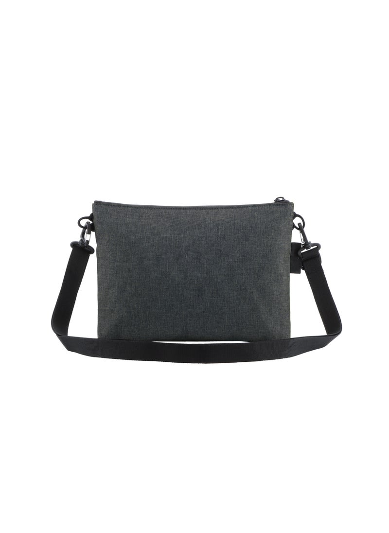 NATIONAL GEOGRAPHIC National Geographic Shadow RPET Shoulder Bag Anthracite, Durable Water Resistant Adjustable/Removable Strap, RFID Pocket Portable Organizer Pouch/Crossbody Bag Men and Women, School Travel College  - Image 4