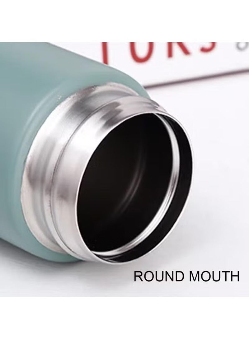 هابي هوم ترمس حراري من الفولاذ المقاوم للصدأ 304 250  مل ترمس حراري للمشروبات الباردة والباردة معزولة للمدرسة والسفر والرياضات الخارجية 250 مل - Image 3