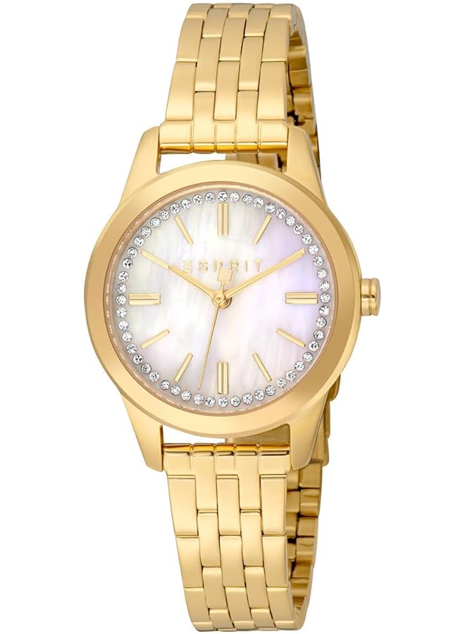 Core 30Mm Ladies Watch Es1L370M0065 Gold Color
