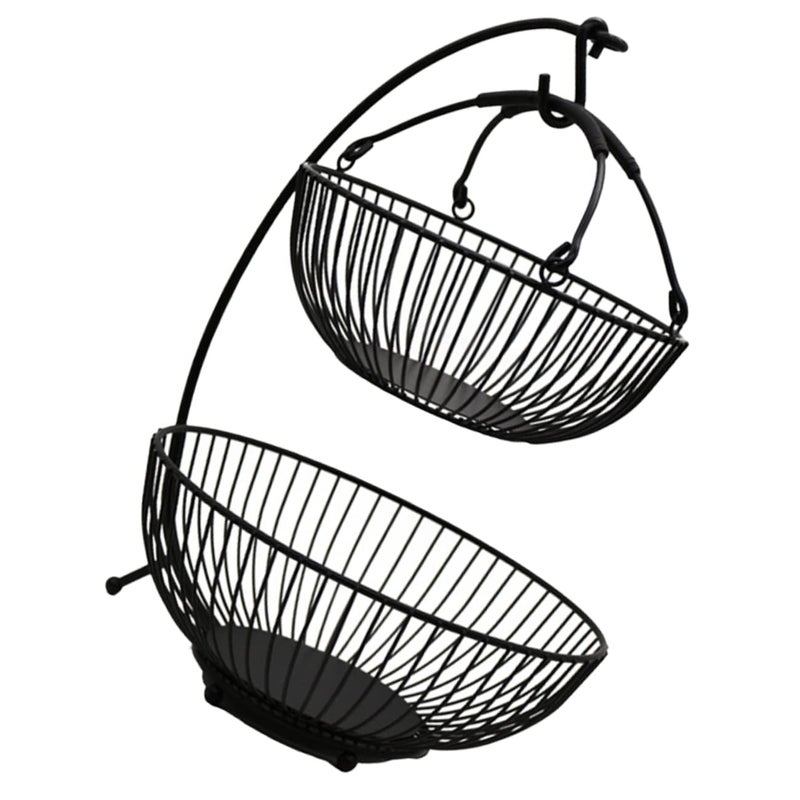Multifunction Detachable Fruit Basket Storage Tray For Home Kitchen Party Serving - Image 2