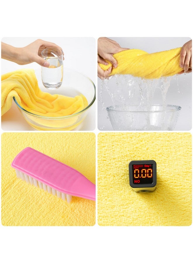 ROMASA منشفة استحمام الأطفال رومسا فائقة النعومة مع غطاء رأس، منشفة حمام عالية الامتصاص، بطانية للأطفال، هدايا للاستحمام للأولاد والبنات - 27.5" x 55" (أصفر) - Image 4