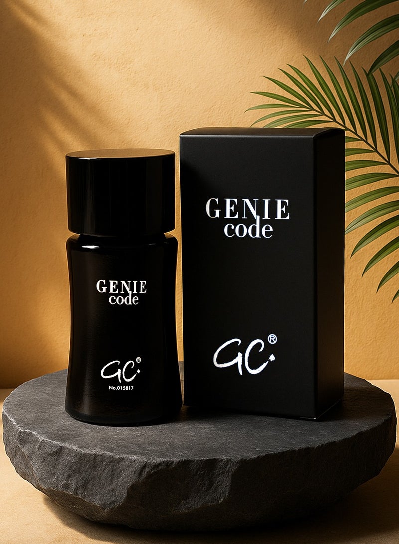 Genie Collection Elegant Leather Luxury Men’s Perfume Genie Collection No. 5817 | with Citrus, Leather & Vanilla Notes | Long Lasting Eau De Parfum for men – 25ml - Image 1