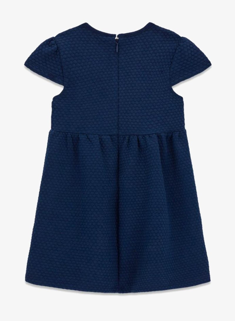 جس فستان قصير بأكمام قصيرة للأطفال - Image 2