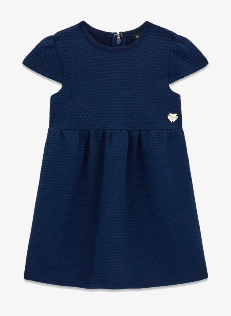 GUESS Infant Short Sleeve A-Line Mini Dress - Image 2