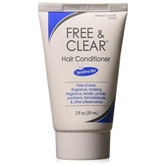 Free & Clear Conditioner, 2 Ounce Travel Size (Pack of 2) - Image 1