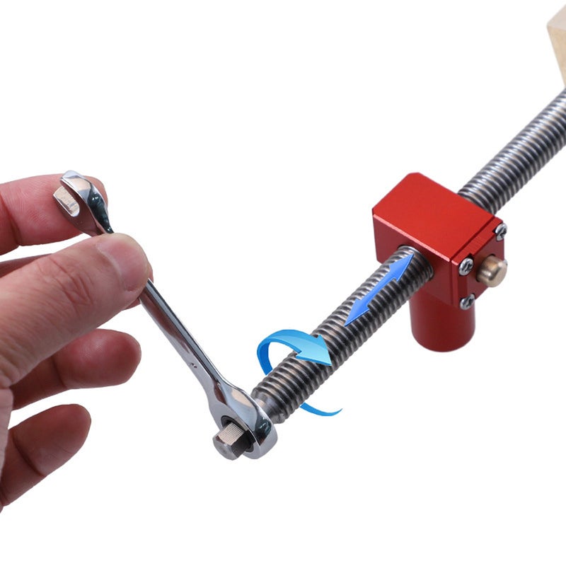 Woodworking Desktop Vise Quick Clamping Table Vise  Workbench Table Fast Fixed Clip Clamp Brass Fixture Vise Practical Press Clamp Tool with Stop Block - Image 5