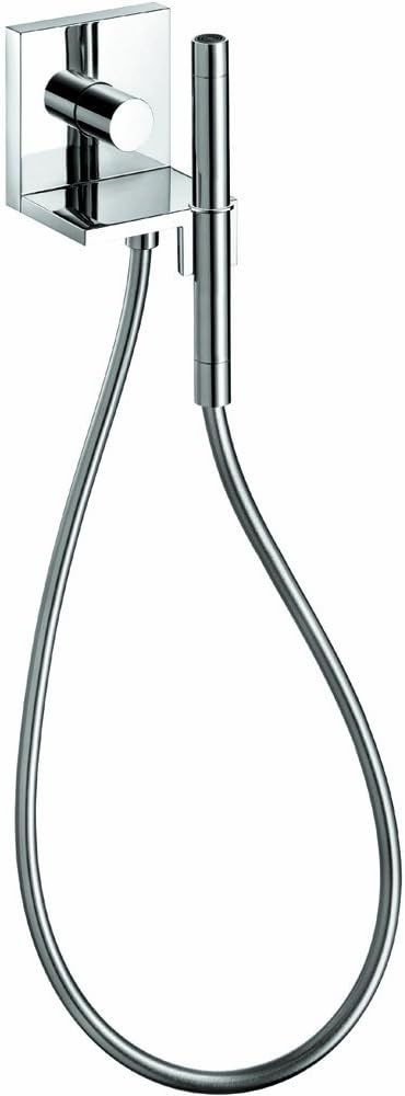 AXOR AXOR ShowerSolutions Luxury 5inch Handheld Shower Head Set with Valve Trim Modern Spray Easy Clean with Hose in Chrome 2 GPM 10651001  - Image 1