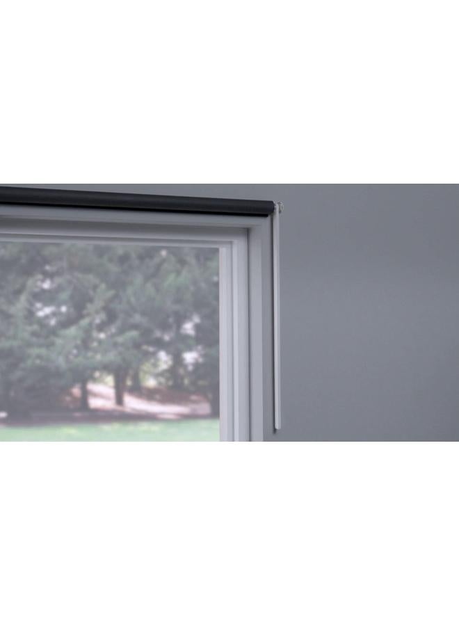 Zaboon Block-out roller blind, grey, 140x195 cm - Image 2