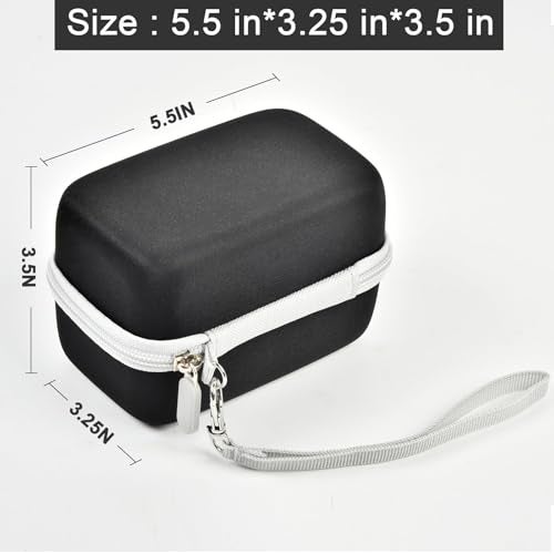 Grapsa Digital Camera Case Compatible with KODAK EKTAR H35 H35N Half Frame Film Camera, Storage Holder Organizer for Kodak Ultra F9 M35 M38 Paper Shoot kamera, 35mm Film Rolls (Box Only) - Black - Image 5