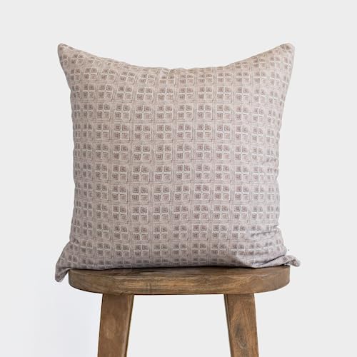 Woven Nook - Modern & Luxurious 18" x 18" Decorative Boho Throw Pillow Covers - Durable Quality & Machine Washable - 100% Cotton Canvas - Margot Design - 4 Pack (18"x18") - Image 3