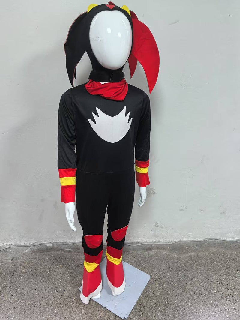Sonic Kids Cosplay Costume Set