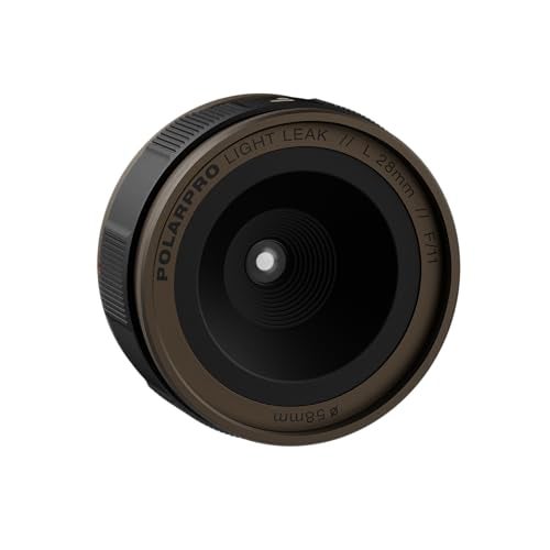 PolarPro LightLeak Lens 28mm Dispo Film Look for Digital Cameras Adjustable Light Leak Ring Fixed F11 Aperture Vintage Disposable Looks wSoft Focus Grain Lens Flares for Leica L Mount - Image 1