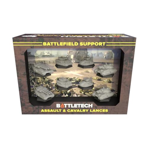 Catalyst Game Labs BattleTech Battlefield Support  Assault  Cavalry Lances  Strategy Board Game  for 2 Players and Ages 14 - Image 1