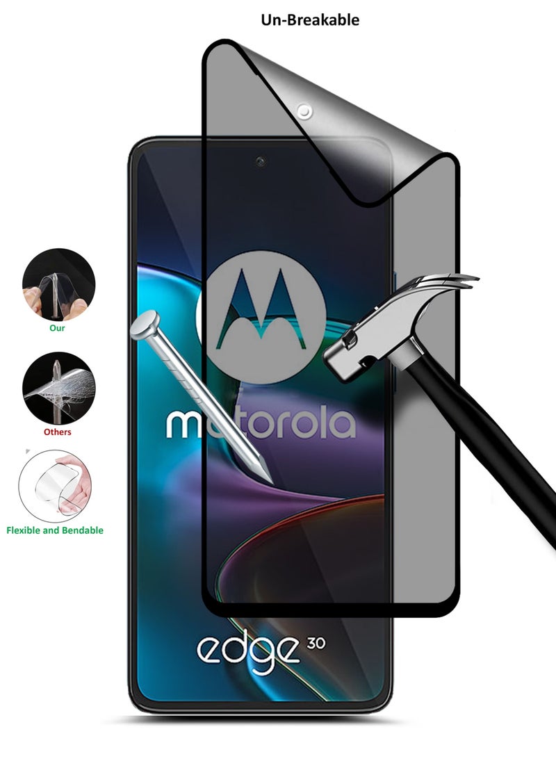 Techie Matte Ceramic Privacy Film Screen Protector for Motorola Edge 30 - Image 4