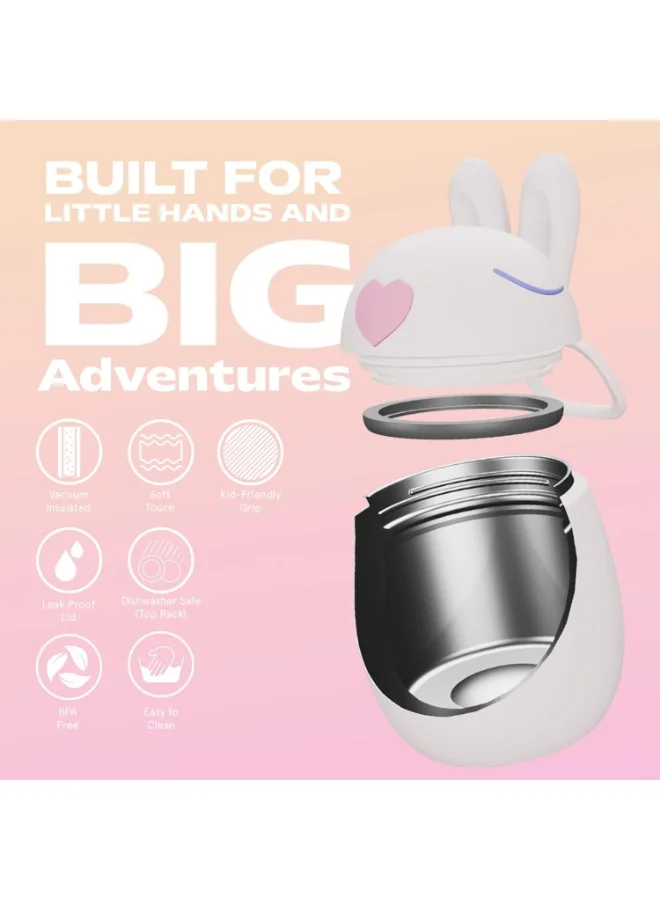 Asobu Bestie Bunny Food Container 600ml