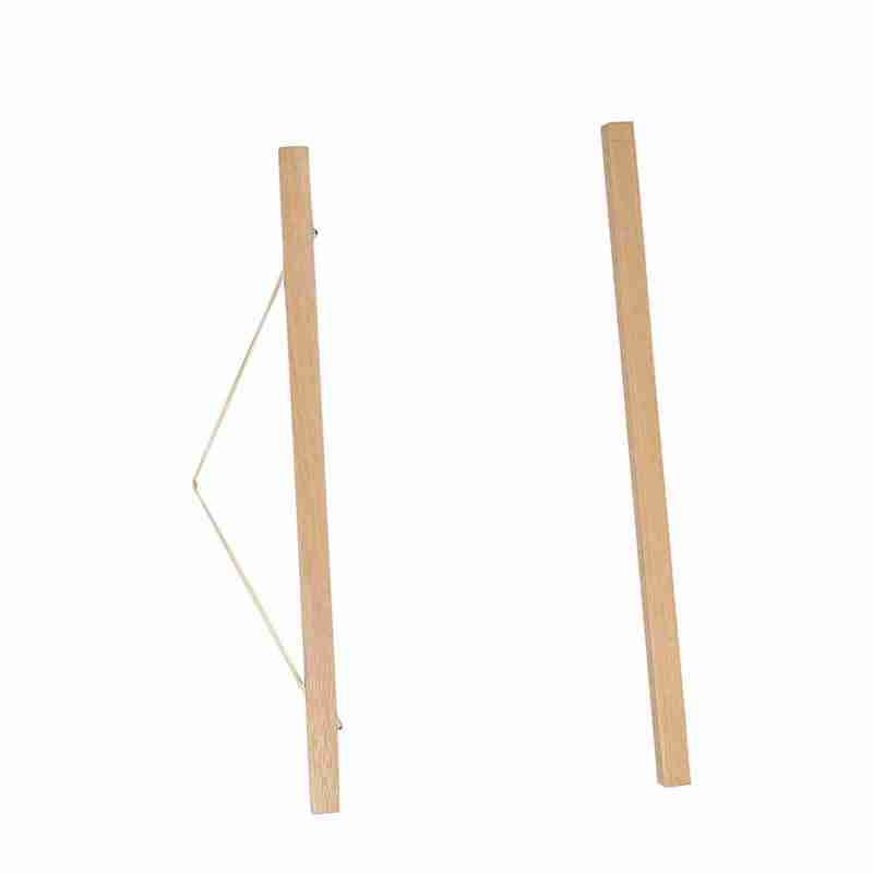 Magnetic Picture Frame: 4 Compressed Sawdust Strips - Strong Embedded Magnets Magnetic Poster Hanger for Home Decor, Artwork Display, Photo & Print Mounting - Image 5