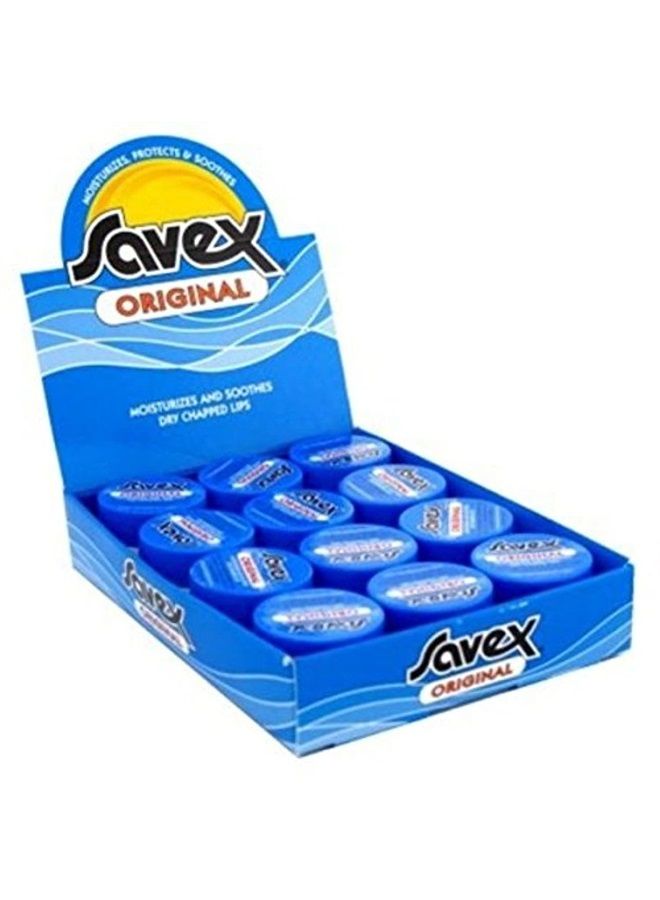 Savex Lip Balm, Original 0.25 oz 12 count (Pack of 1) - Image 1