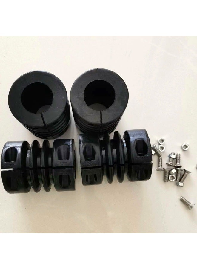 China Trade T6 Dajiang Fuselage Transportation Plant Protection UAV T1 Cushion Fixing Clip Clip Agriculture 70 Accessories T500-Color:2 T70/t70p Fixing Clips + 4 Buffer Pads - Image 5