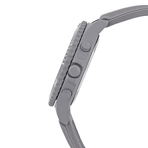 Joker & Witch Spacey 44mm Grey Dial 20mm Grey Synthetic Strap Watch for Men - Image 5