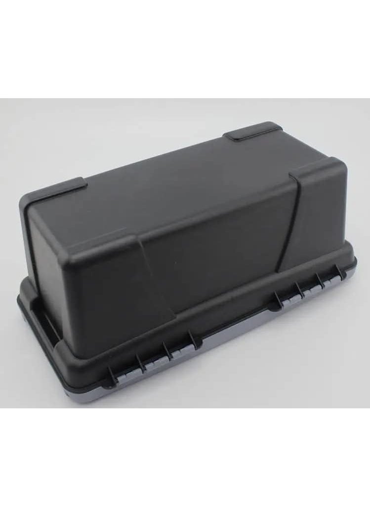 PRAMANTA - PRAMANTA Small Tool Box Tool Organiser with Removable Tool Tray Plastic Hardware Tool Storage Box for Storage of Tools Parts Repair Tool etc 1Pcs Size 25L x 12W x 10H cm - Image 1