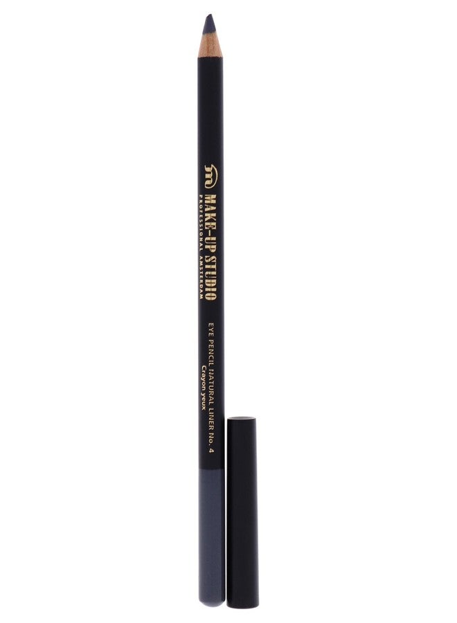 Make-up Studio Professional Make-Up Natural Eyeliner Pencil - Highly Pigmented Formula - Ideal For Setting A Clean Line - Blendable And Suitable For Waterline - Matte Finish - 4 Grey - 1 Pc - Image 1