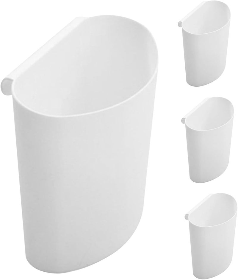 4Pcs Portable Hanging Baskets for Beauty Salon Cart Multi Purpose Storage Buckets Space Saving Design Easy Installation Household Organizers - Image 1