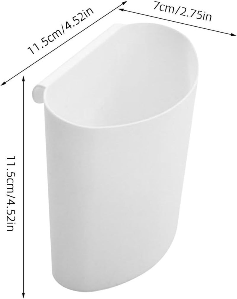 4Pcs Portable Hanging Baskets for Beauty Salon Cart Multi Purpose Storage Buckets Space Saving Design Easy Installation Household Organizers - Image 2