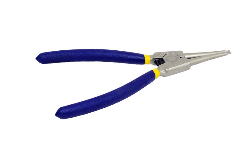 Jon Bhandari Tools 8 inch Internal Straight Circlip Plier | Precision Snap Ring Tool for Removing & Installing Internal Circlips | Durable, Anti-Rust, Ergonomic Grip, Heavy duty - Image 1