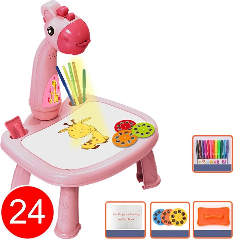 klarako Drawing Projector for KidsChildren Projection Drawing Board, Trace and Draw Projector Toy, Improve Creativity Imagination, Christmas Learning Games for Kids Ages (G) - Image 3