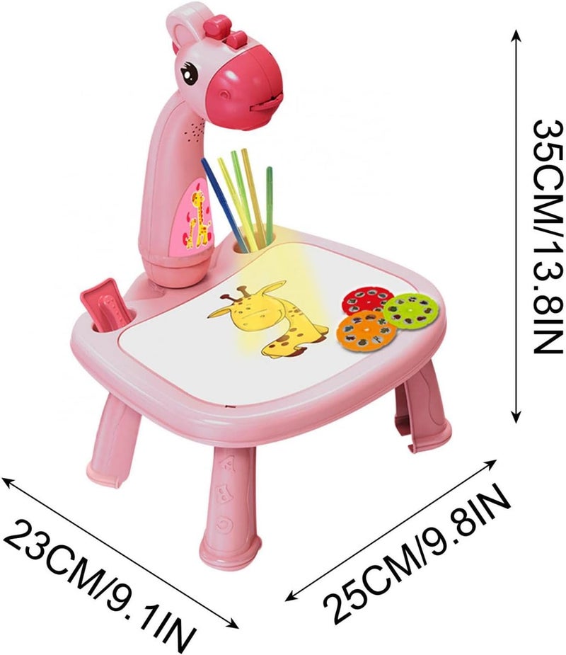 klarako Drawing Projector for KidsChildren Projection Drawing Board, Trace and Draw Projector Toy, Improve Creativity Imagination, Christmas Learning Games for Kids Ages (G) - Image 5