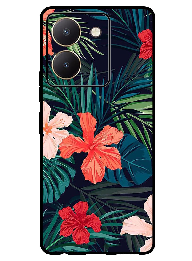 Theodor Protective Case Anti Scratch Shock Proof Bumper Cover For Vivo Y77t Flowers (2) - Image 1