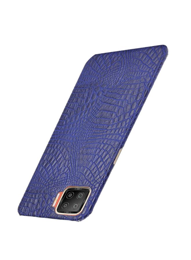 اس-توب جراب لهاتف OPPO F17 / A73 2020 مقاوم للصدمات من جلد التمساح PC + جراب PU - Image 3