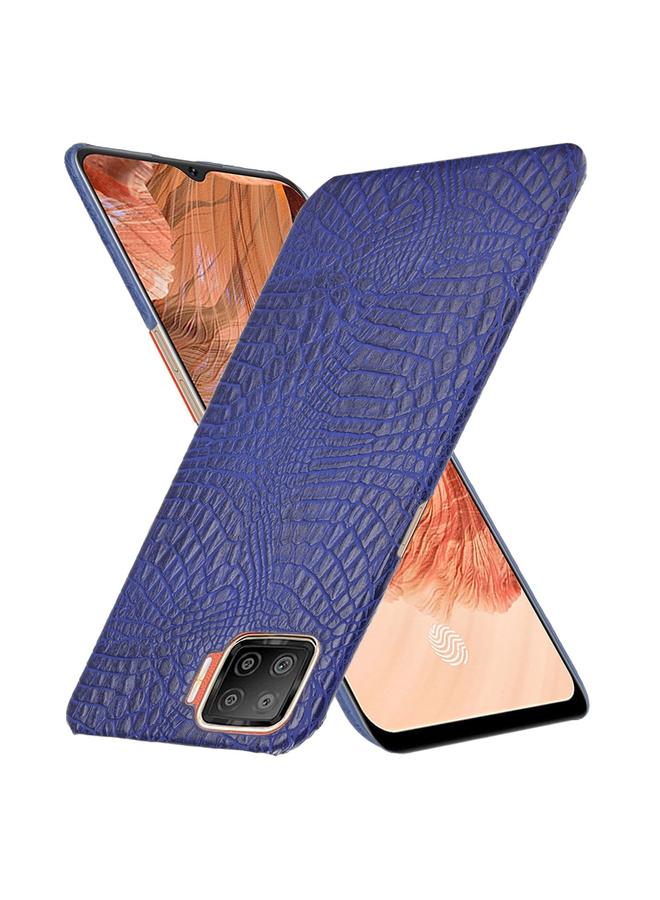 اس-توب جراب لهاتف OPPO F17 / A73 2020 مقاوم للصدمات من جلد التمساح PC + جراب PU - Image 2