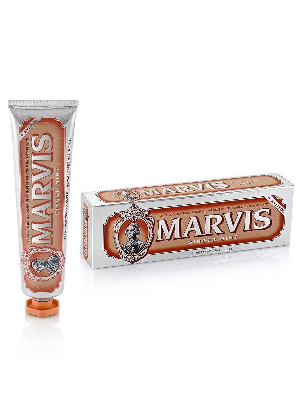 Marvis Ginger And Mint Toothpaste Original 85 ml