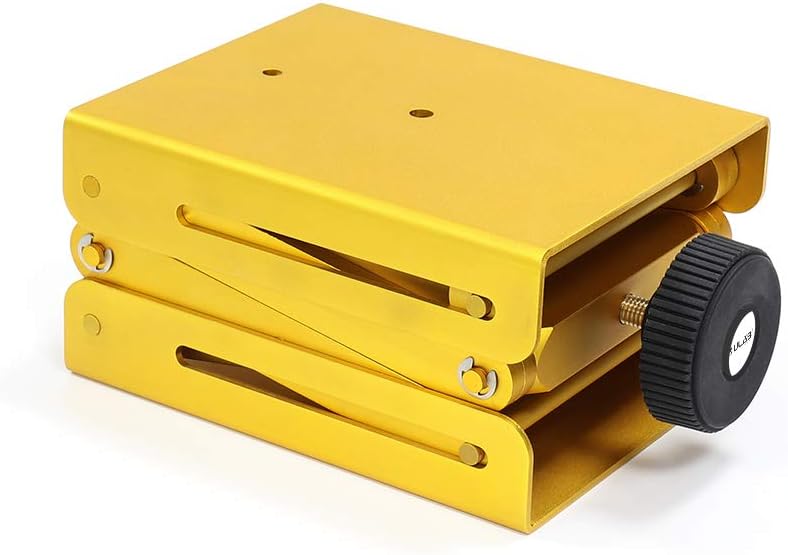 ULAB Lab Jack, Aluminium Lift Table, Jack Platform 5.9"x4.76" Max. Height up to 10.63", Heavy Duty, ULJ1004 - Image 5