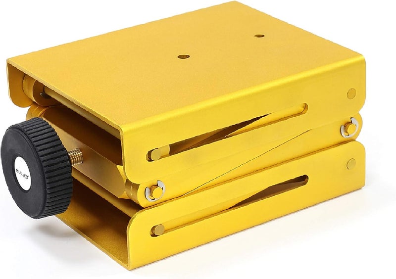 ULAB Lab Jack, Aluminium Lift Table, Jack Platform 5.9"x4.76" Max. Height up to 10.63", Heavy Duty, ULJ1004 - Image 1