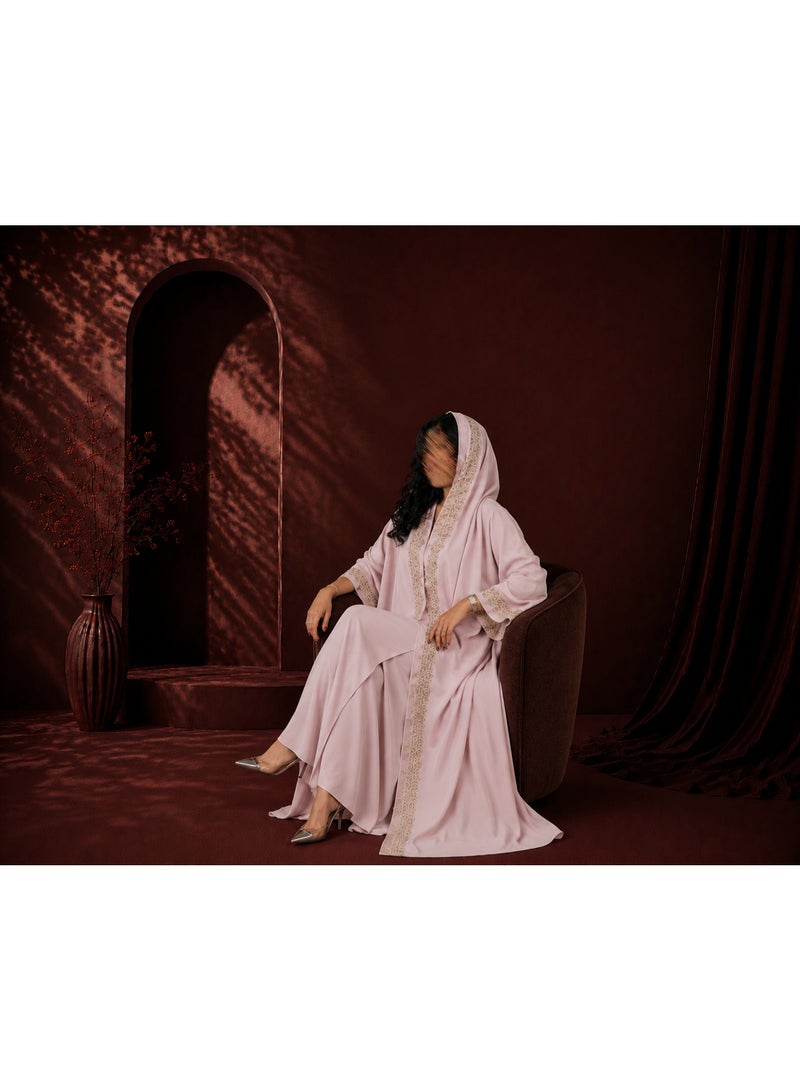 ASHABAYA Abaya with a touch of lace - Image 1