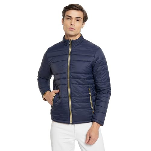 Duke Stardust Men Full Sleeve Reversible Jacket (SDZ3052_Navy_XL) - Image 1