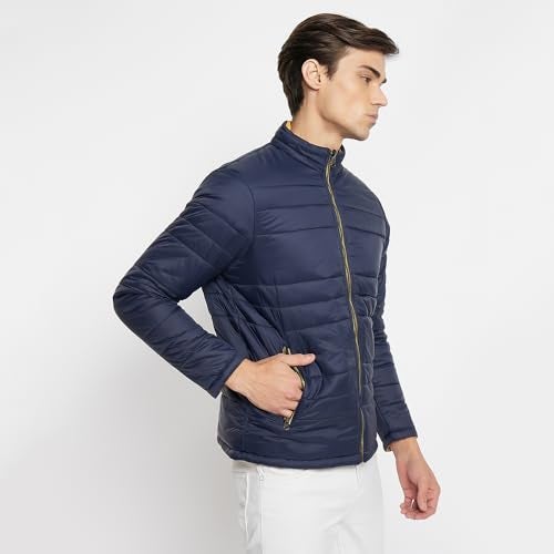 Duke Stardust Men Full Sleeve Reversible Jacket (SDZ3052_Navy_XL) - Image 2
