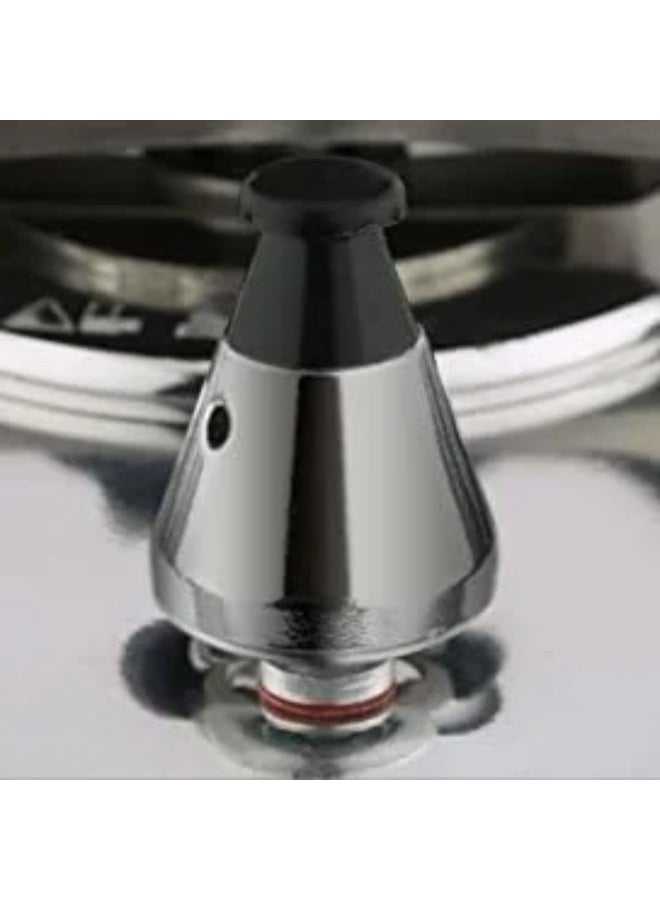 السيف 7لترات قدر ضغط ستانلس ستيل بقاعدة متينة - 7 لتر - لون فضي فضي - Image 4