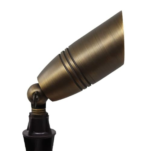 Liberty LBE-17 Solid Brass Low Voltage Spot Light - LED Compatible Landscape Light Fixture, Antique Bronze Finish - Image 5