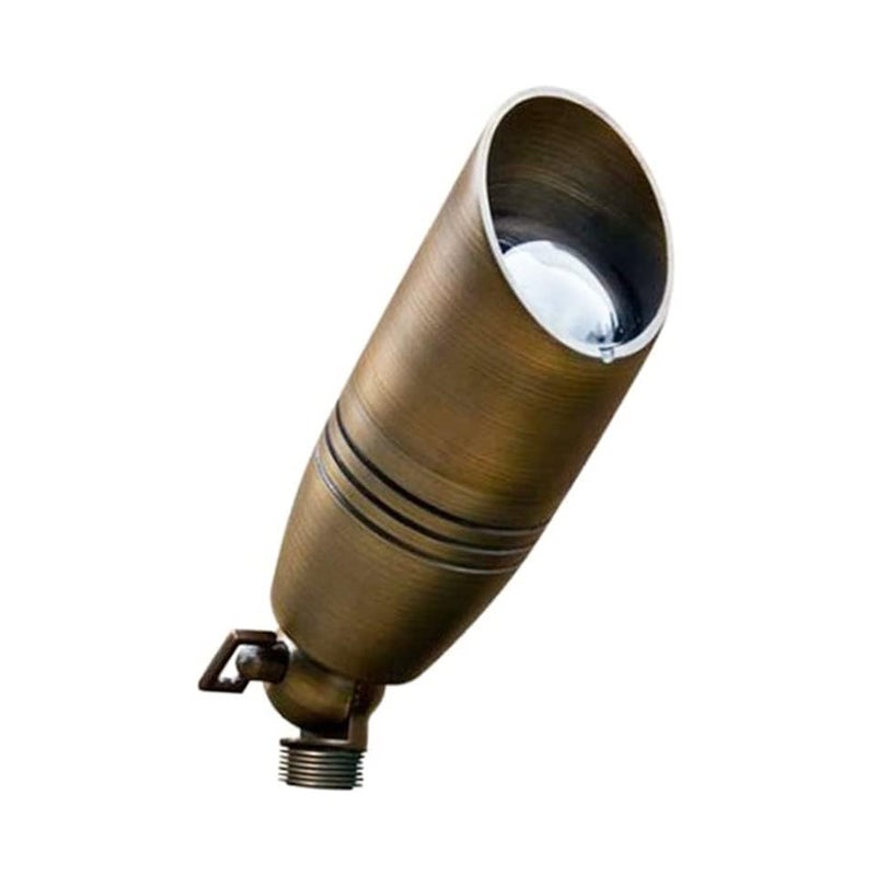 Liberty LBE-17 Solid Brass Low Voltage Spot Light - LED Compatible Landscape Light Fixture, Antique Bronze Finish - Image 4