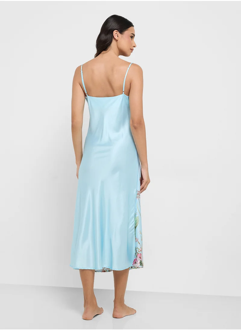 ايلا Printed Night Slip Dress