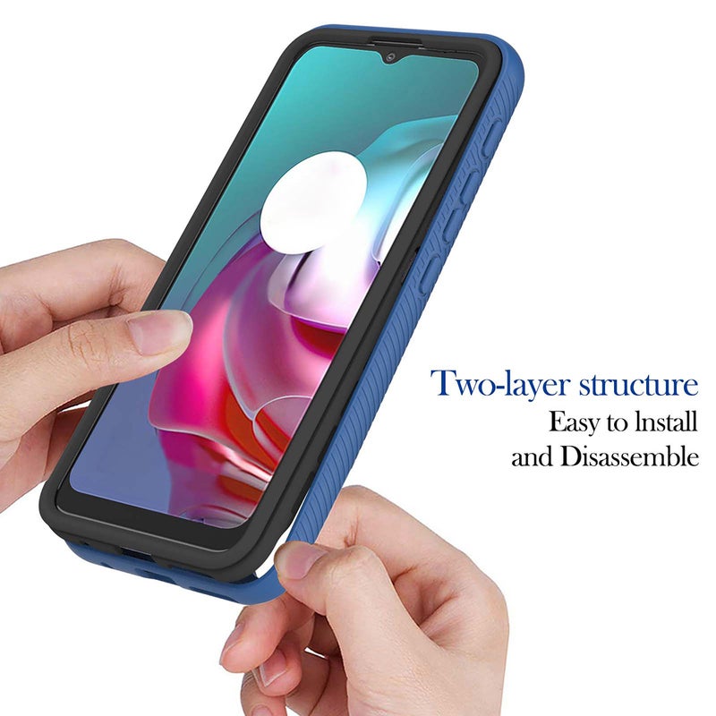 2pcs Delicate Phone Shell Anti-fall Phone Case Compatible for Moto / / Power - Image 3