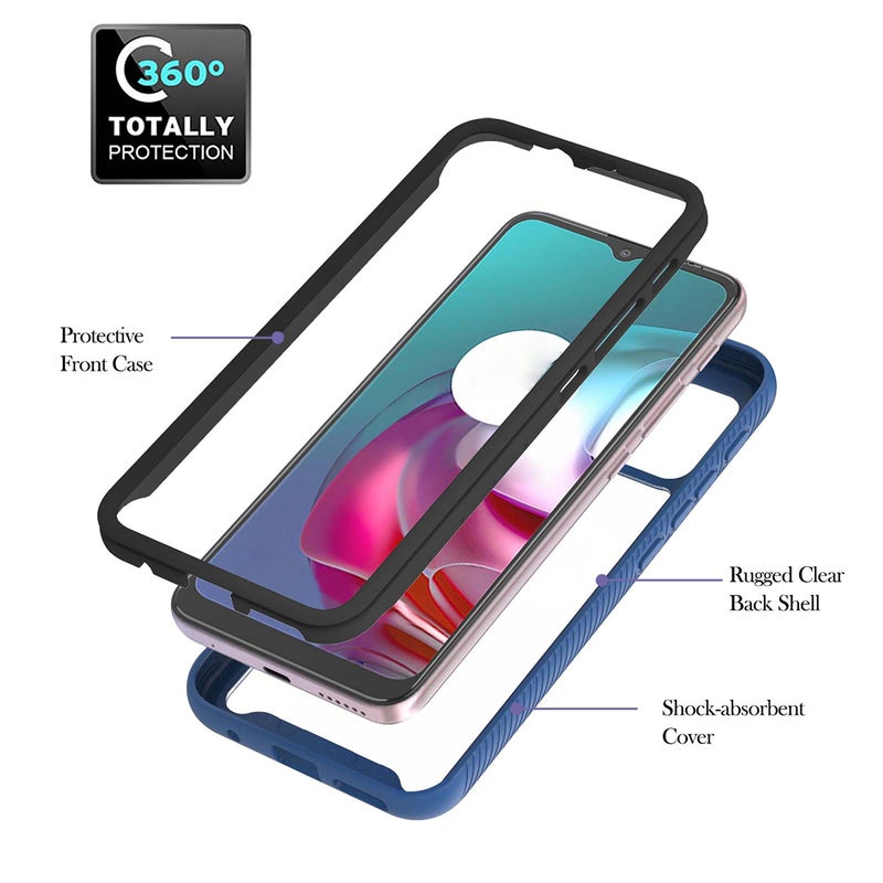 2pcs Delicate Phone Shell Anti-fall Phone Case Compatible for Moto / / Power - Image 2