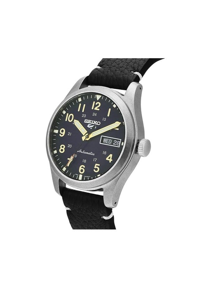 Seiko 5 Sports Day-Date Analog Blue Dial Color Men's Watch - SRPG39K1 - Image 2