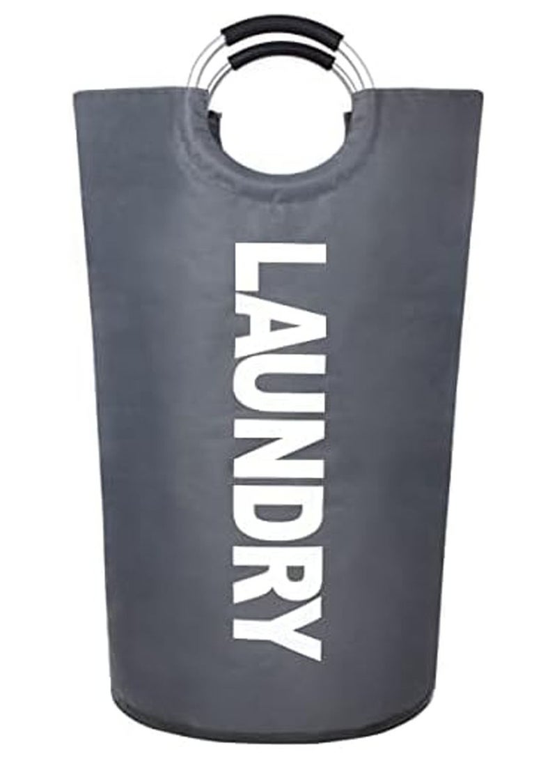 general 90L Large Laundry Baskets, Laundry Hamper Stands Up Well, Laundry Bag with Padded Handles, Waterproof Laundry Basket Collapsible, Clothes Hamper for Bathroom, Laundry, College - Image 1